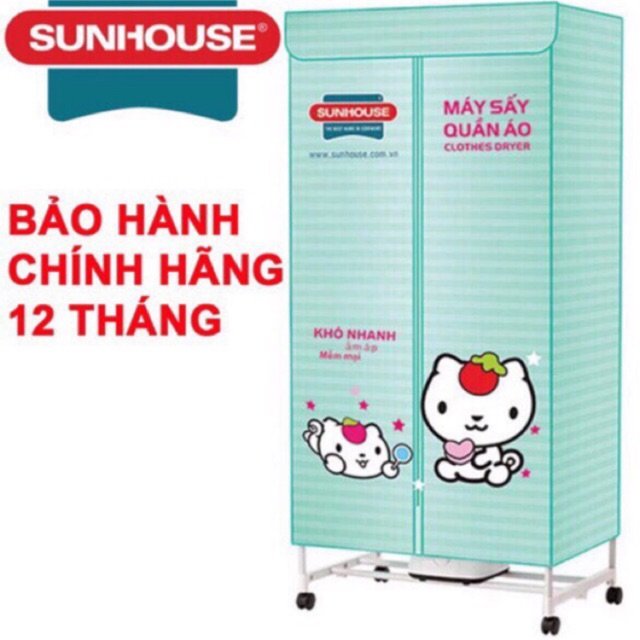 Tủ sấy quần áo Sunhouse SHD2702 - Hàng chính hãng