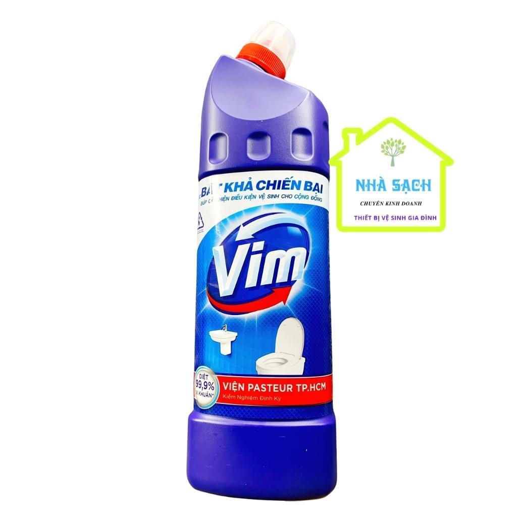 Nước Tẩy Bồn Cầu Vim Diệt Khuẩn (900ml) - Xanh Biển