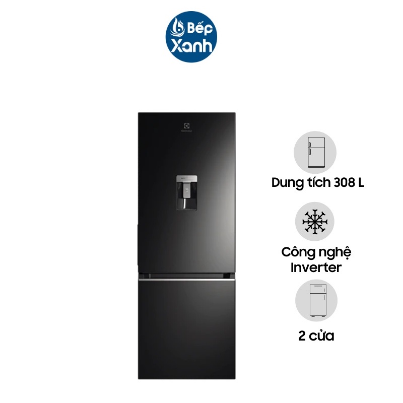 Tủ lạnh Inverter Electrolux EBB3442K-H - Dung Tích 308 Lít - Hàng Chính Hãng - Chỉ giao HCM
