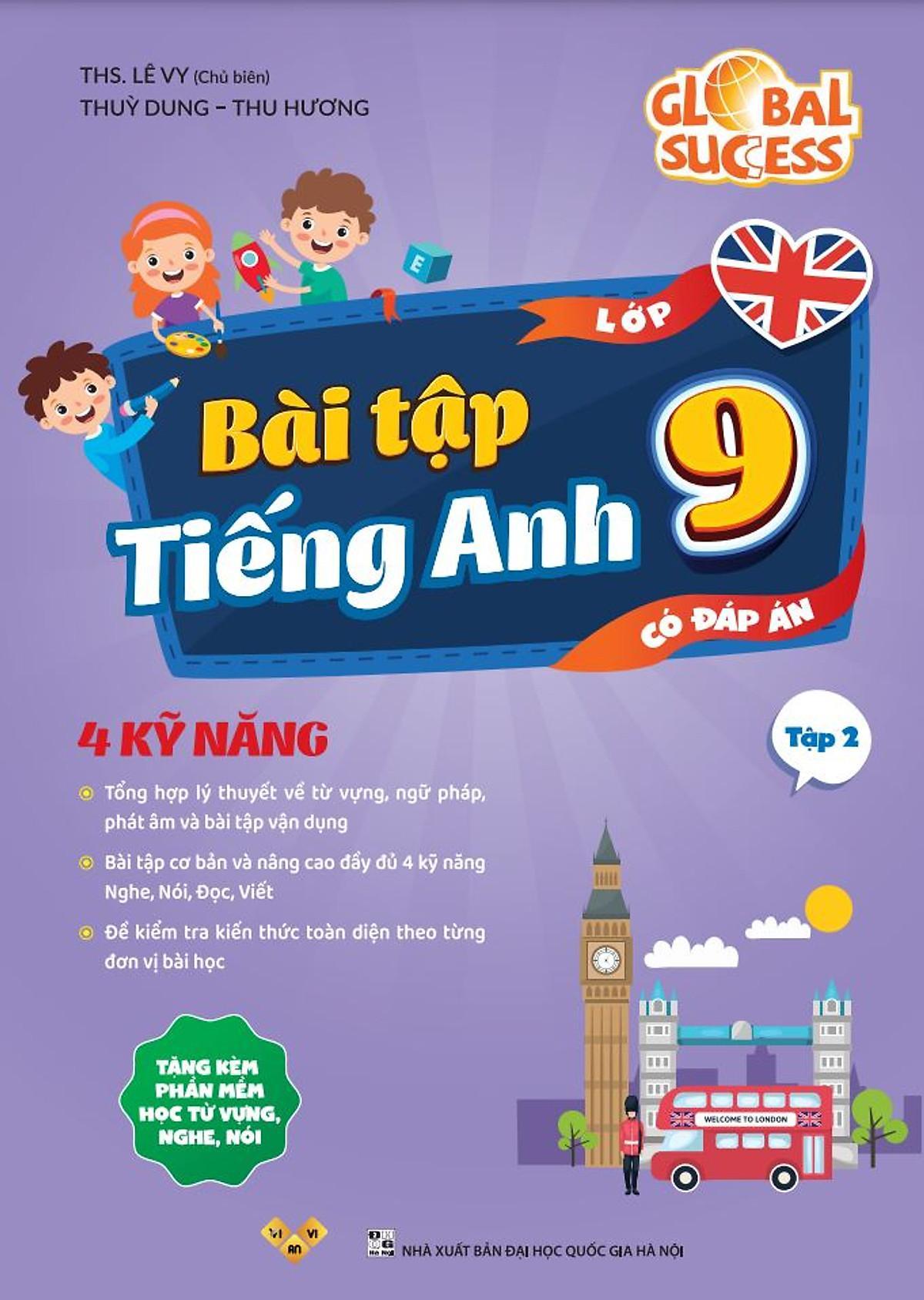 Sách - Global Success - Bài Tập Tiếng Anh 9 - Tập 2 (Có Đáp Án) - ảnh 3