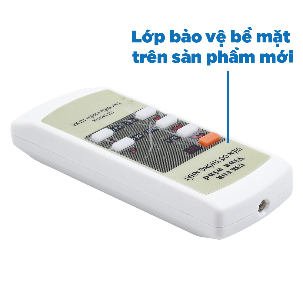 Remote điều khiển cho quạt trần Vinawind điện cơ Thống Nhất QT1400X