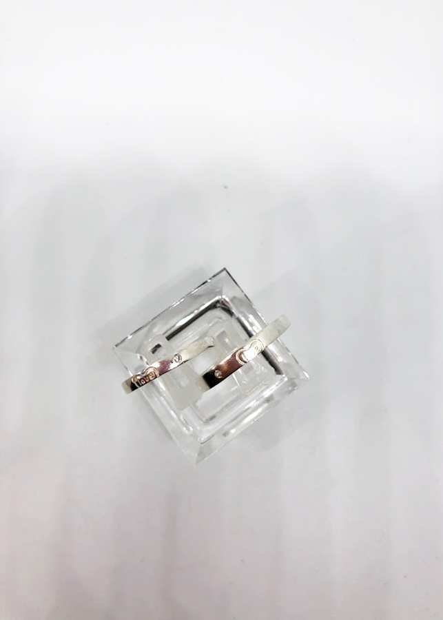 Nhẫn Đôi - Mẫu 11-NĐ0011-Cỡ Nhỏ