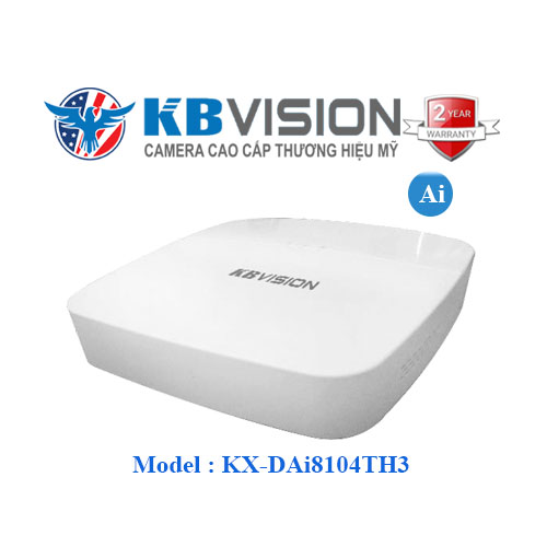 Đầu ghi hình AI 8 kênh KBVISION KX-DAi8108TH3 - Hàng Chính Hãng