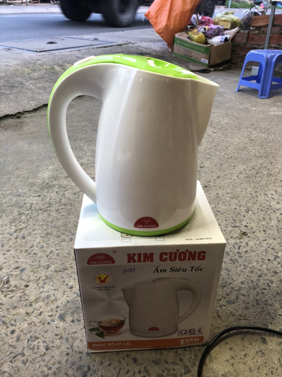 ẤM SIÊU TỐC KIM CƯƠNG Model KC- AT- 1L8