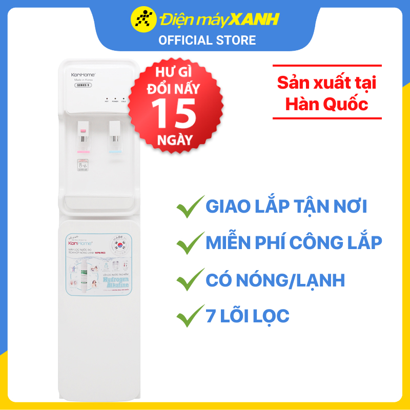 Máy lọc nước RO nóng lạnh Korihome WPK-903 7 lõi - Hàng chính hãng - Giao hàng toàn quốc