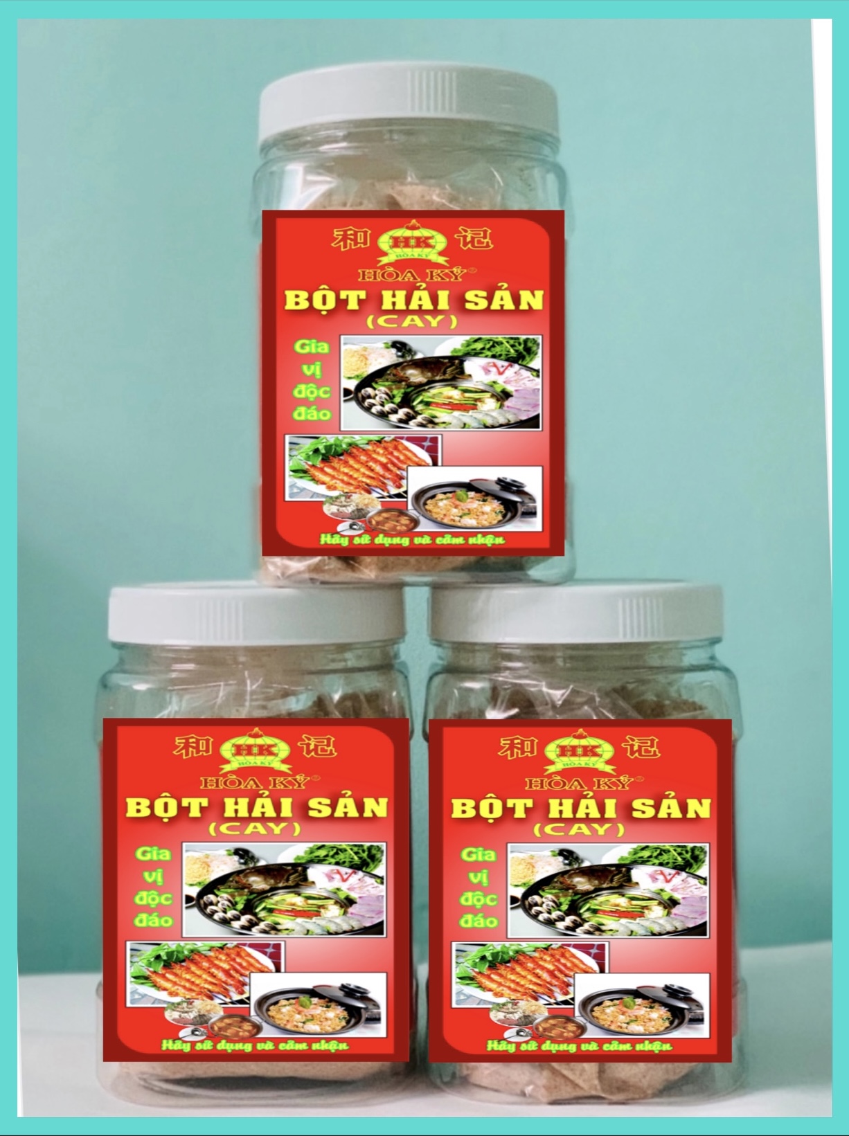 Bột Hải Sản Cay (500gr x 3 hộp)