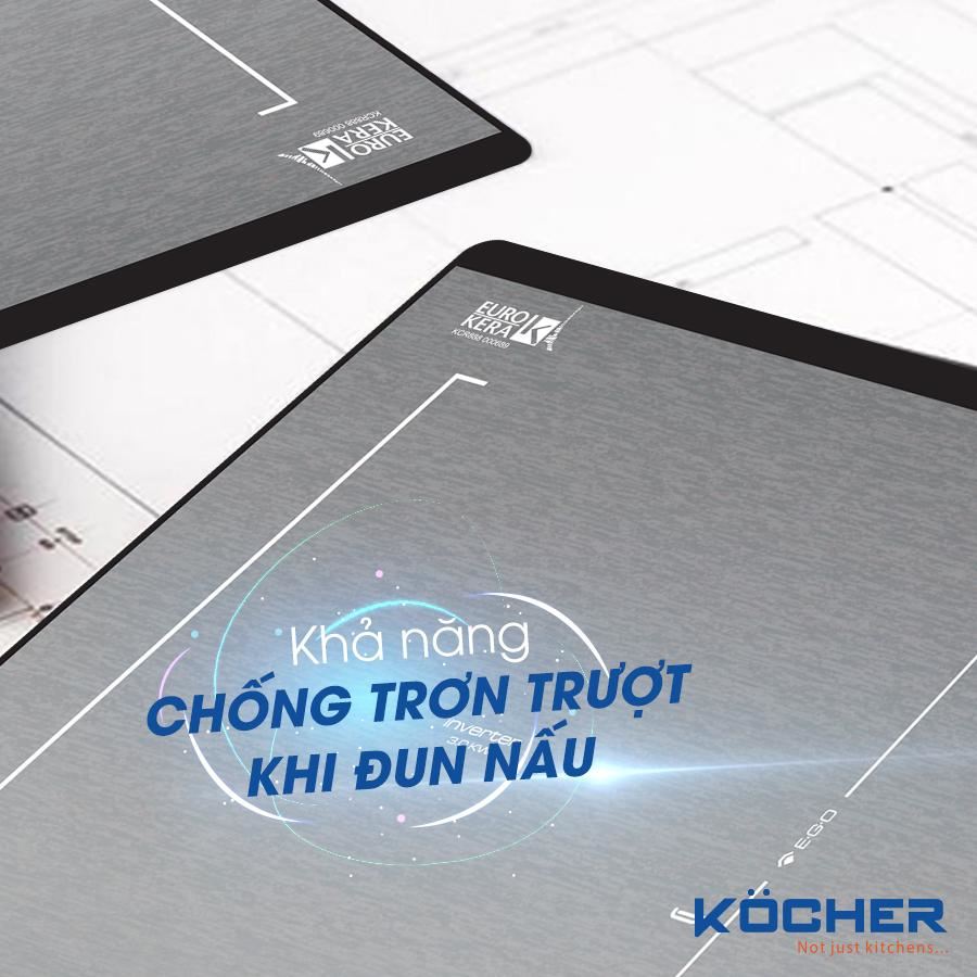 Bếp từ đôi Kocher DIB4-888MI - Hàng Chính Hãng