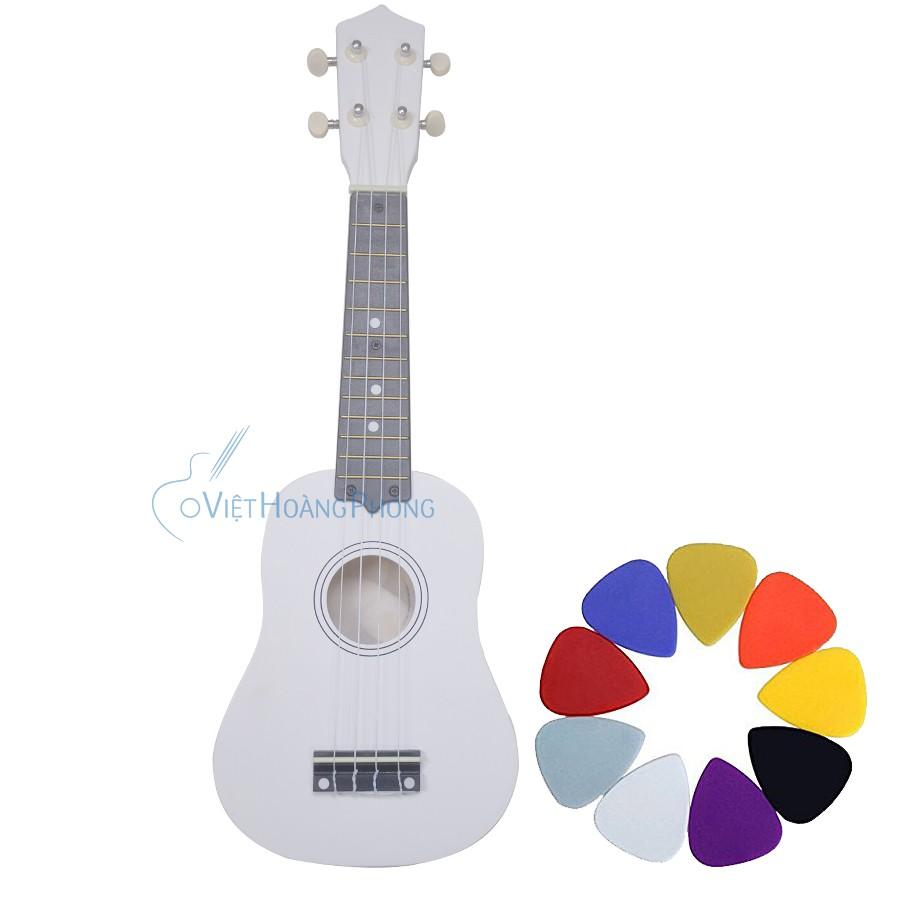 Đàn Ukulele Soprano Gỗ  Tặng kèm phím gảy - [Việt Hoàng Phong