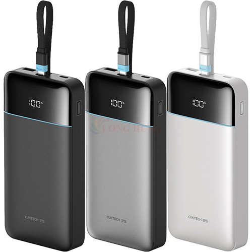 Sạc dự phòng Cuktech 25 SE Power Bank Bank 25000mAh 120W LPB252N - Hàng chính hãng