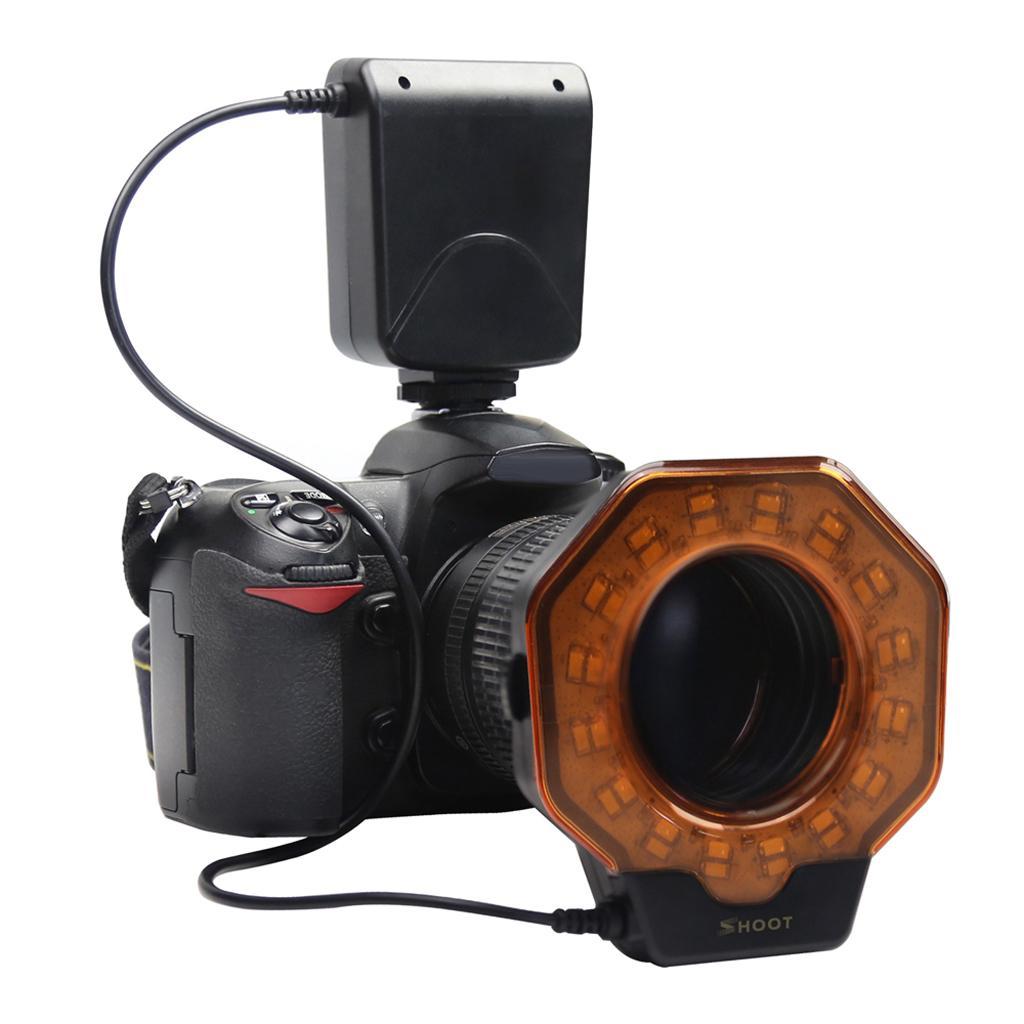 SL-103C Led Macro Ring Flash Light Lamp for Camera Digital SLR Cameras