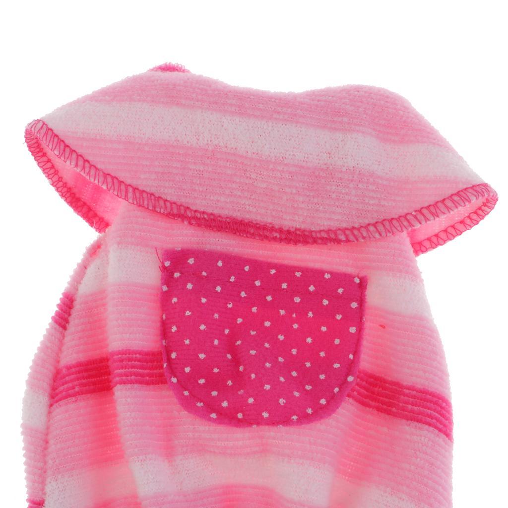 Handmade Pink Dress And Hat Set Outfit Clothes For 40cm 16-inch Salon Doll