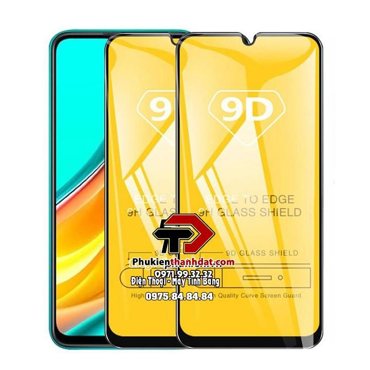 Dán kính cường lực full 5D tràn màn hình dành cho Xiaomi Redmi 9C