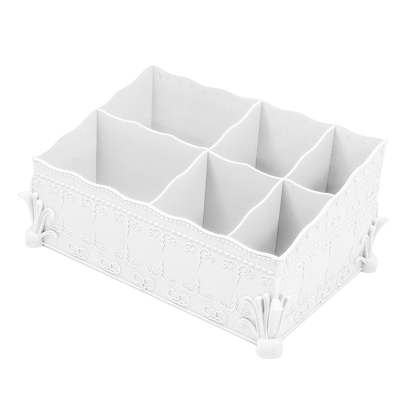 Cosmetic Storage Box Large Capacity  Dresser Desktop Organizer for Bedroom Home