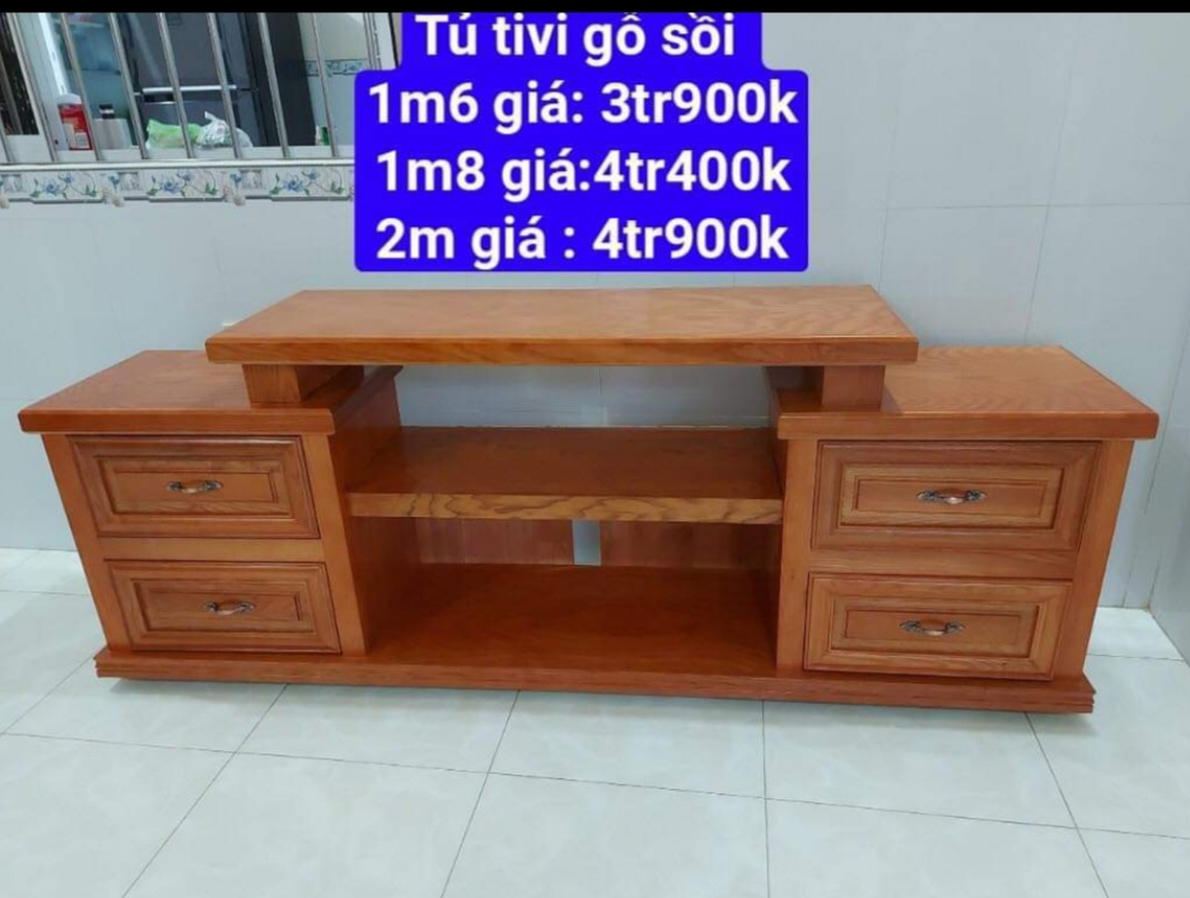 Tủ tivi -Kệ ti vi gỗ sồi siêu đẹp nhiều kích thước