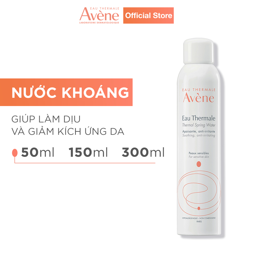 Nước xịt khoáng cấp ẩm và làm dịu da AVÈNE THERMAL SPRING WATER