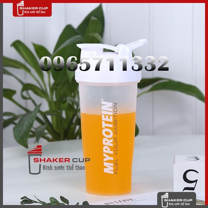 Bình lắc nước bình tập gym Shake bottle Myprotein