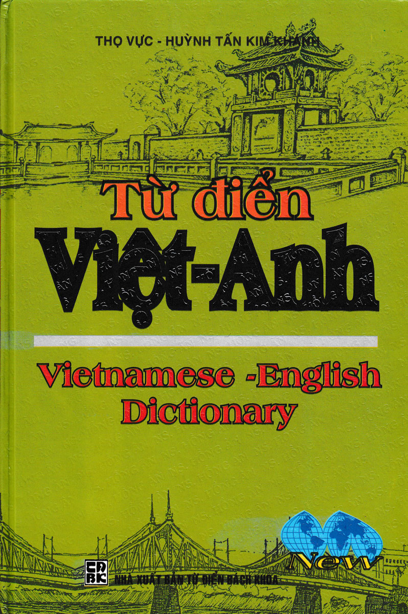 TỪ ĐIỂN VIỆT - ANH (HỒNG ÂN) - BÌA CỨNG