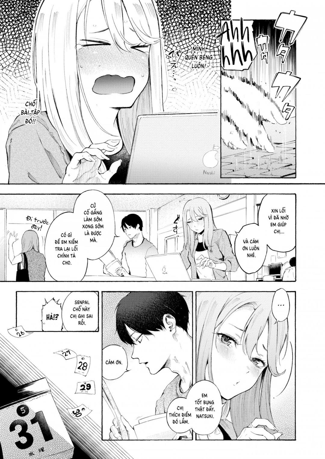 uống rượu sake nhé? chapter 0 8