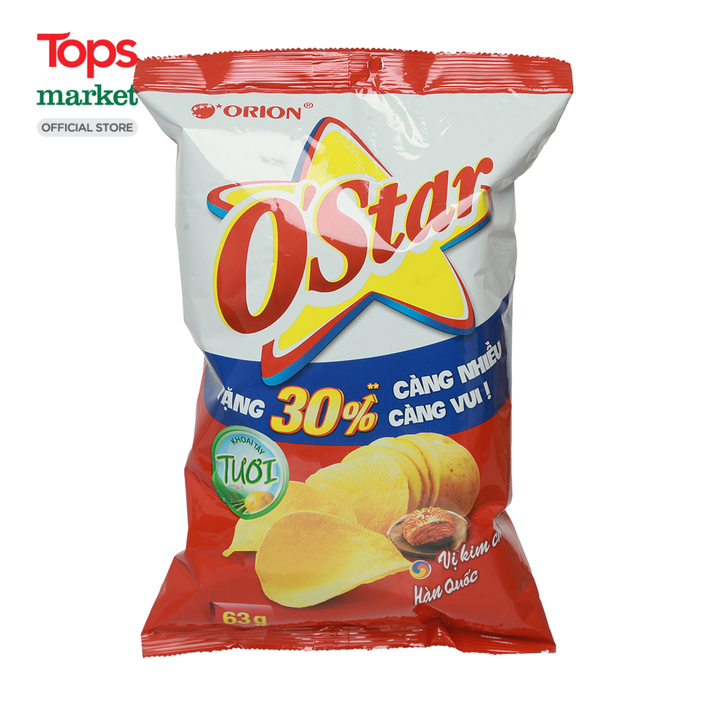 Snack OStar Vị Kim Chi 48G