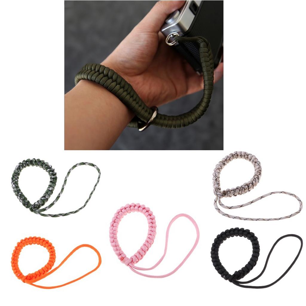 Anti-Lost Woven Wrist Strap for Camera Phone and Wallet Adjustable
