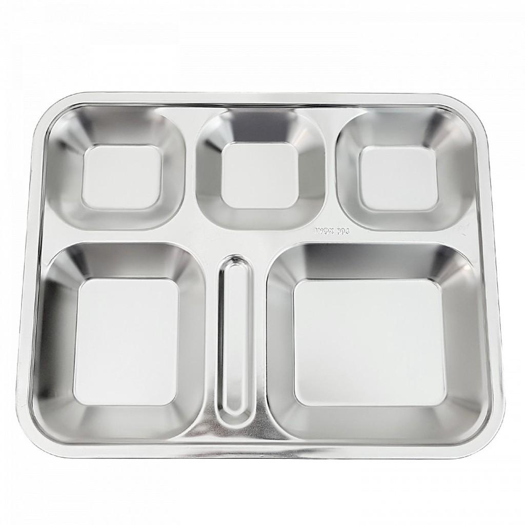 Hộp Cơm Phần 5 Ngăn Inox 304 Cao Cấp - Hàng Việt Nam