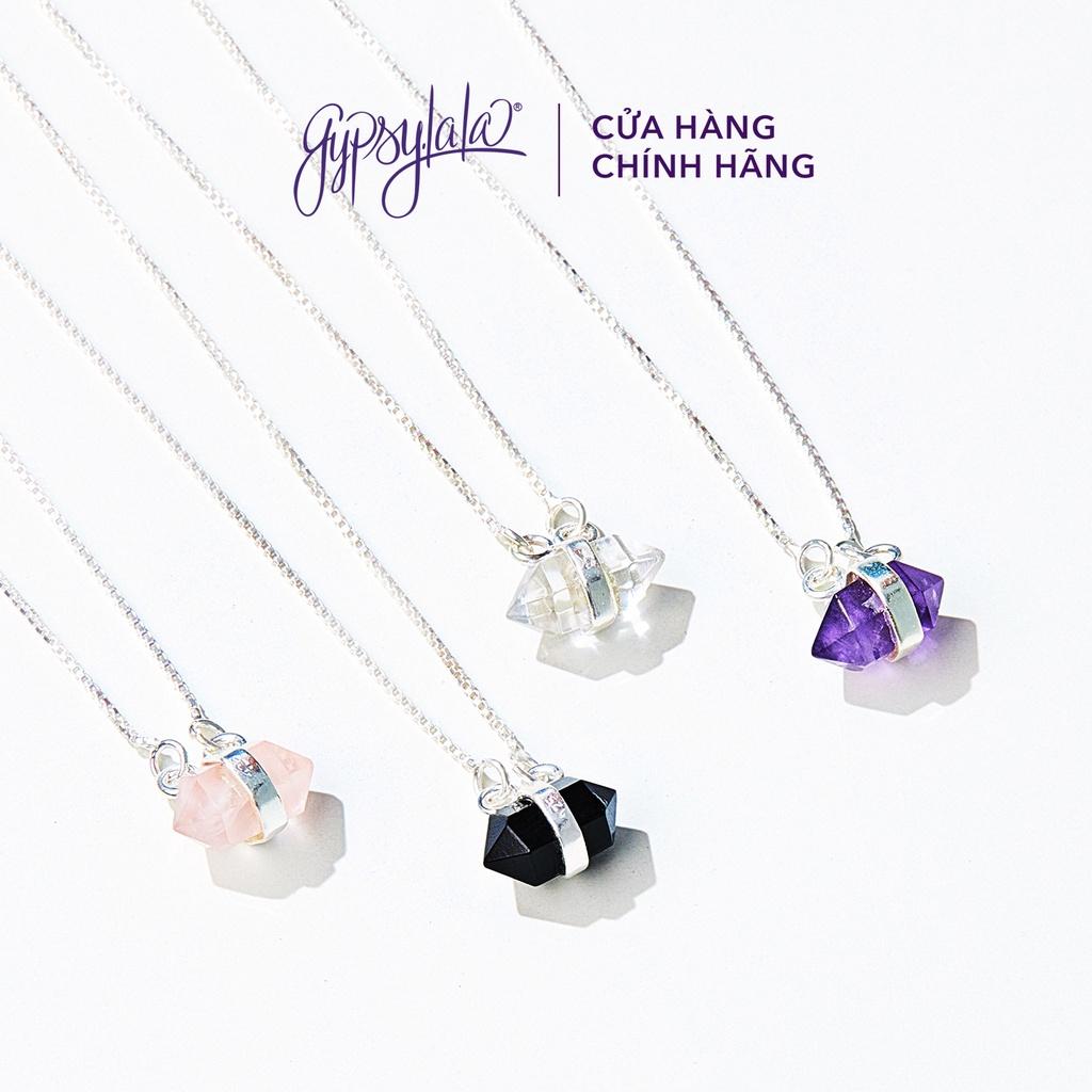 Dây chuyền Đá Thiên Nhiên Bạc 925 Bliss Size S 4 Màu SP004320 Gypsy.lala