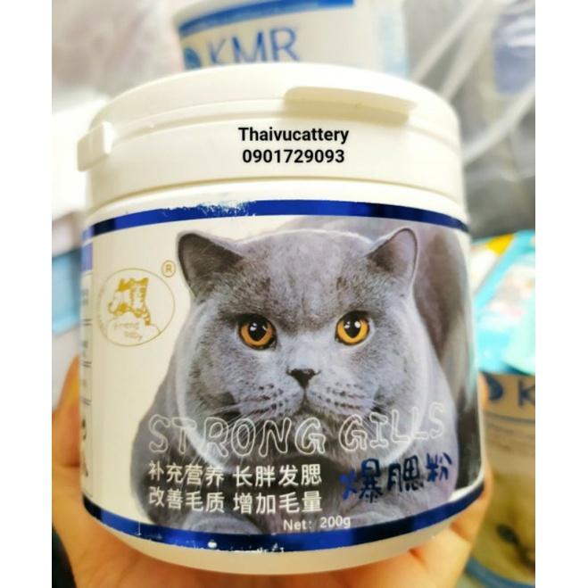 Bột Tăng Nọng Cằm & Phom Mặt Bánh Bao Cho Mèo 200g