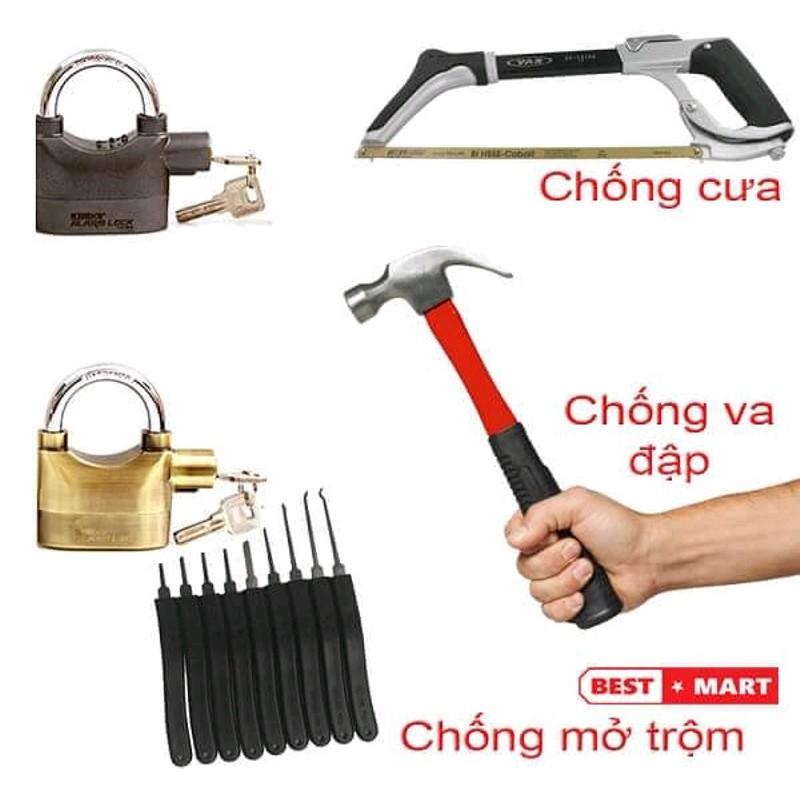 Khóa Chống Trộm Ổ Khóa Chống Trộm Hú Còi Báo Động Cực Mạnh