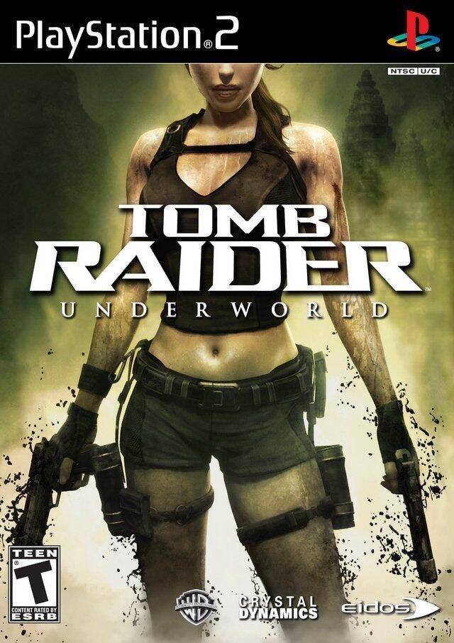 Bộ 4 Game PS2 tomb raider