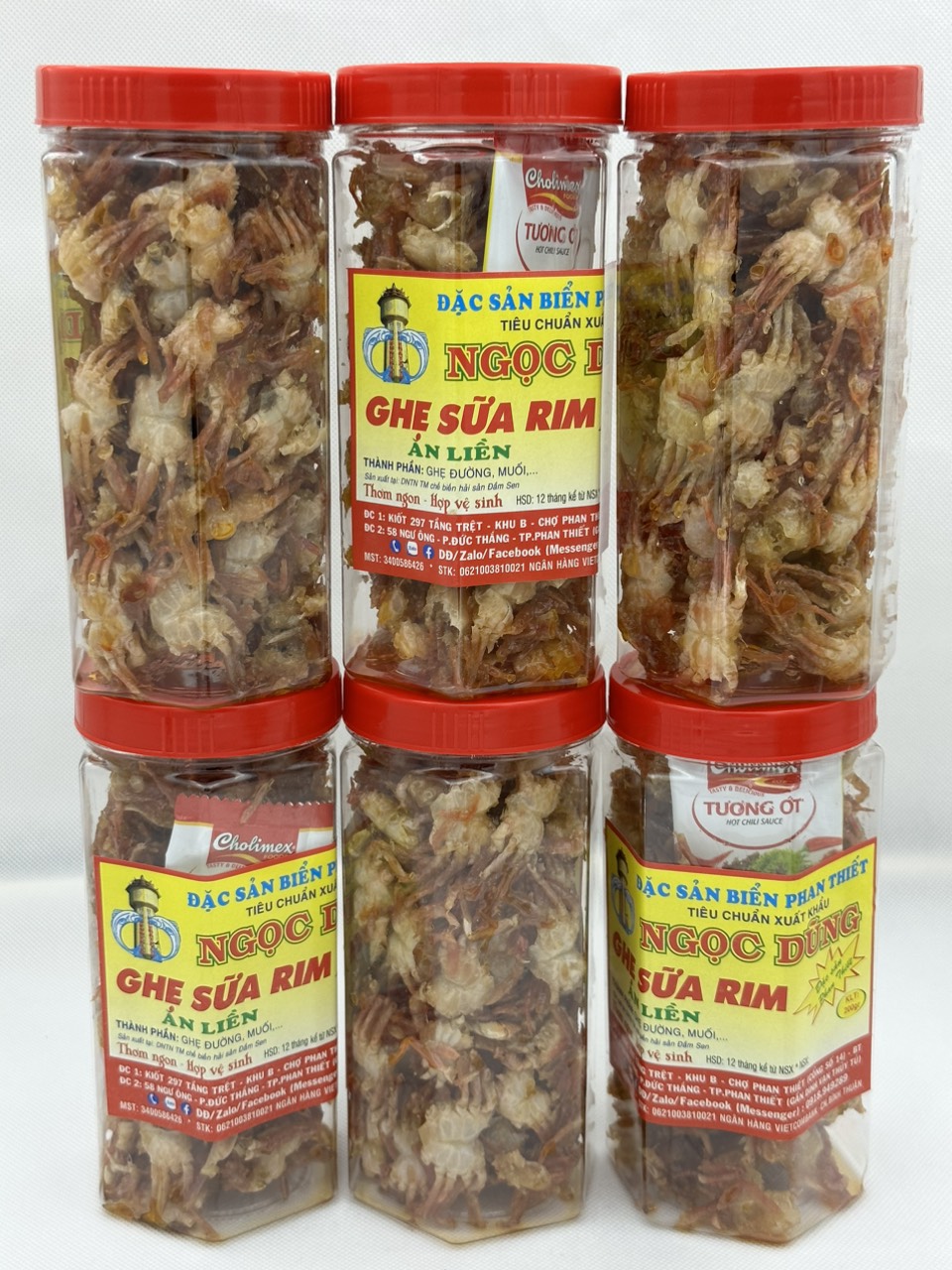 Đặc sản Phan Thiết - Ghẹ Sữa Rim Hộp 250 Gram Đã Chế Biến Ăn Liền Ngon Ơi Là Ngon. Hạn Sử Dụng 12 Tháng Kể Từ Ngày Đặt Hàng - OCOP 4 Sao