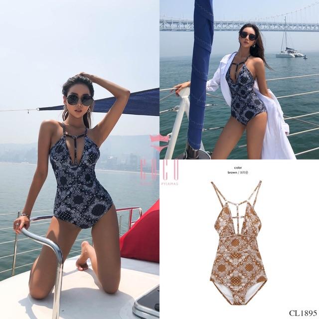 Bikini liền 1 mảnh hoạ tiết