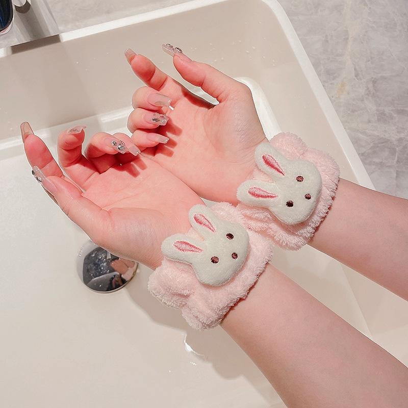 Bộ 2 chiếc vòng đeo tay nữ thấm nước, chun cột tóc nữ xinh xắn và tiện lợi