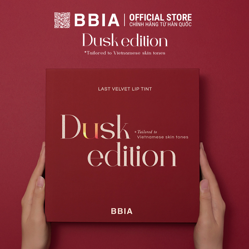 Trọn Bộ 3 Son Kem Lì Bbia Last Velvet Lip Tint - Dusk Edition Kèm 1 Popsocket