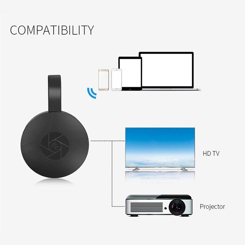 Ban Đầu Chromecast G2 4K Ultra HD Cho TV Streaming Cao Cấp Google Miracast ]