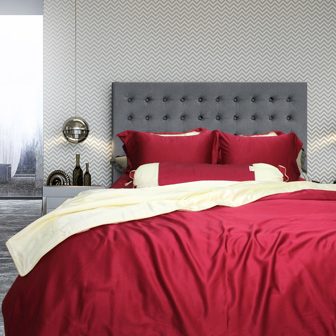 Bộ Vỏ Chăn Ga Gối Lụa Tencel Tơ Tằm Hàn Quốc Julia Siêu Mát Mịn