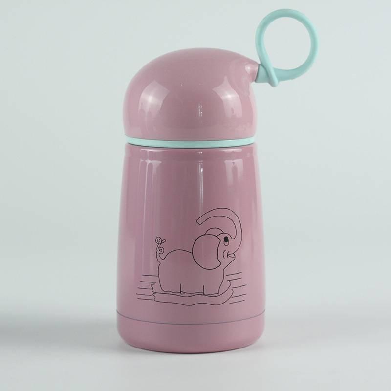 Bình Đựng Nước Giữ Nhiệt Bằng Thép Không Gỉ Hình Chim Cánh Cụt Dễ Thương