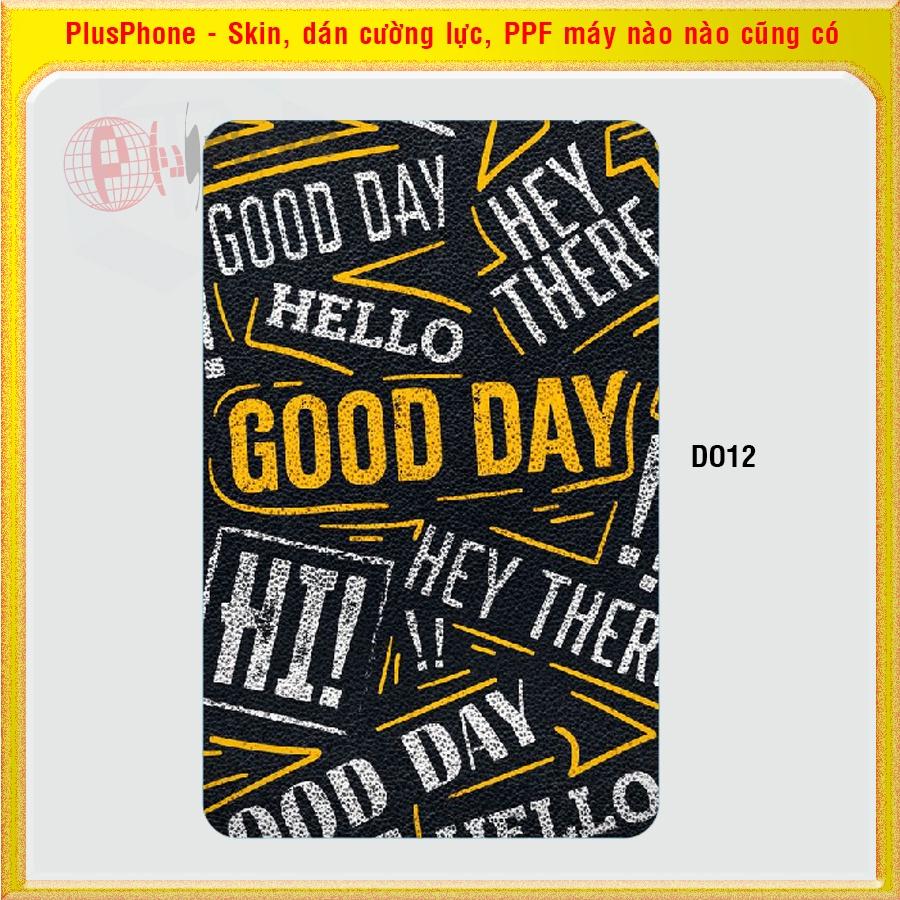 Dán Skin cho mặt sau iPad Mini 6 2021 8.3 inch nhiều mẫu hot, độc lạ