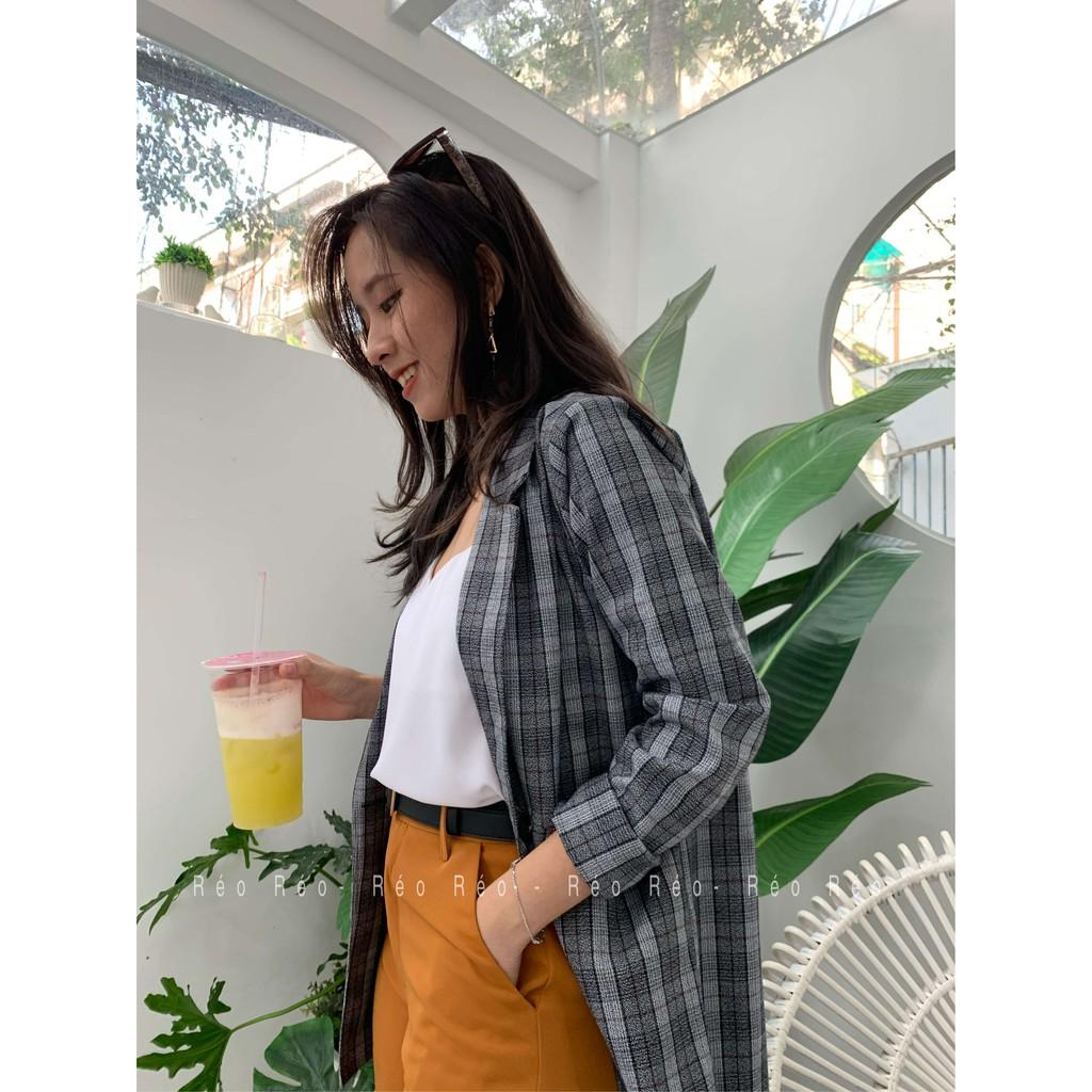 Áo Blazer Nữ / Vest Nữ- Caro sọc cao cấp , Đẹp và Rất độc lạ
