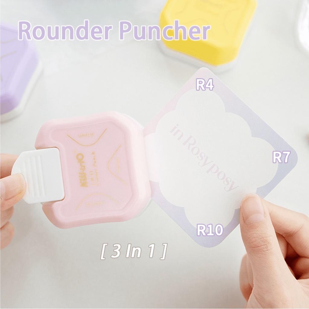 Đồ Cắt Bo Tròn Corner Rounder - Round Puncher Màu Pastel