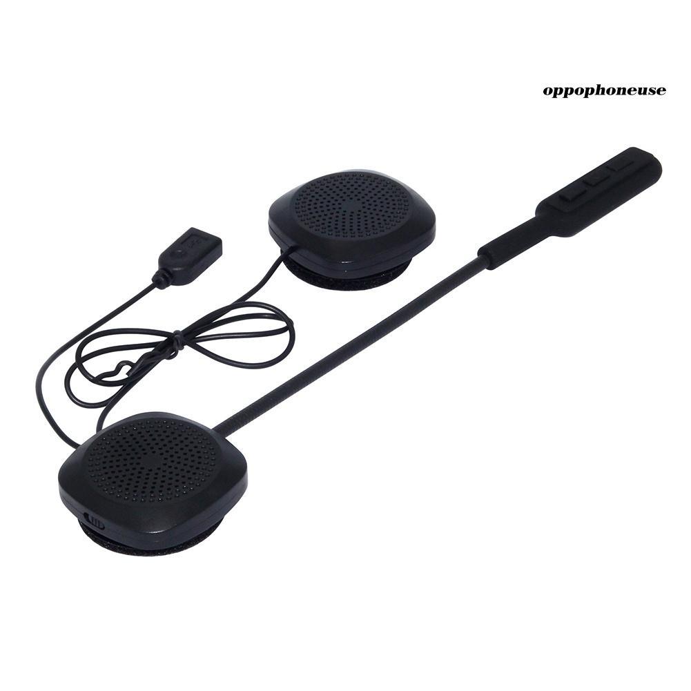 Tai Nghe Bluetooth Không Dây Gắn Mũ Bảo Hiểm Cho Xe Mô Tô