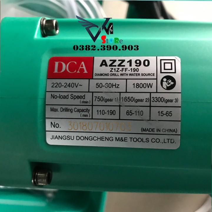 Máy khoan đá DCA AZZ190