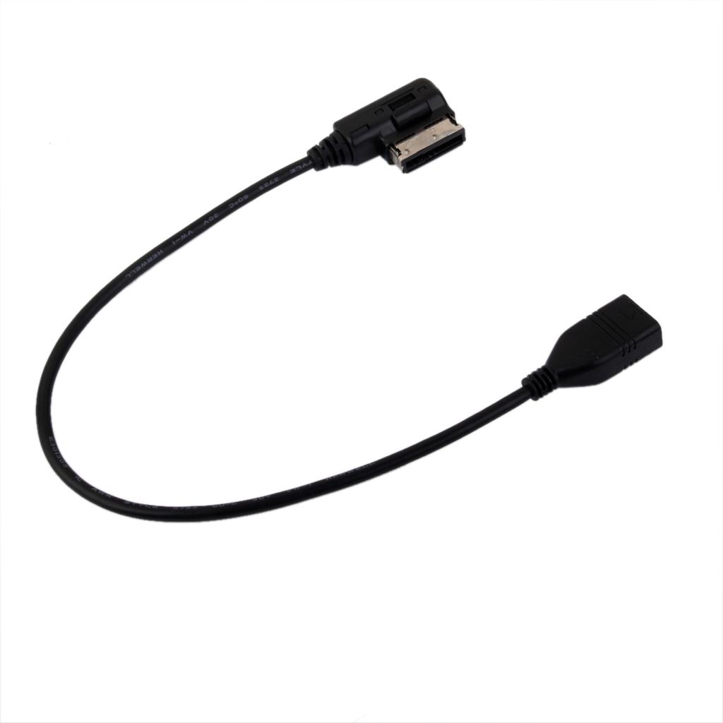 Music AMI MMI MDI to USB Adapter Cable for Audi A3 A4 Q5 Q7 2009+ VW CC GTI
