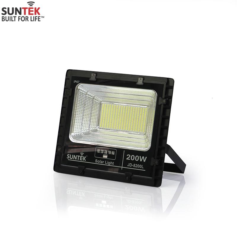 Đèn Pha Năng Lượng Mặt Trời SUNTEK LED Solar Light JD-8200 200W - Hàng Chính Hãng