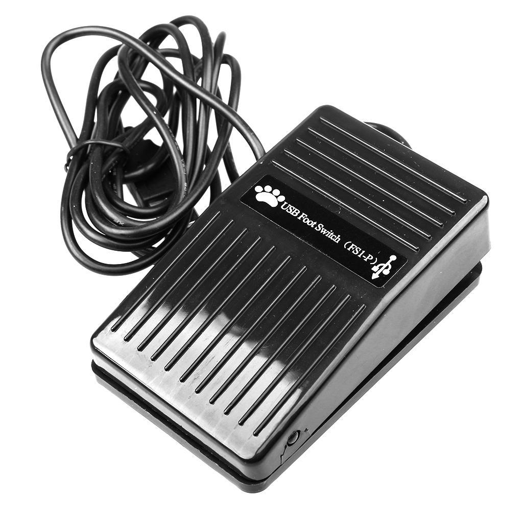 USB Remote Controls Single Foot Pedal for Keyboard Mouse Game