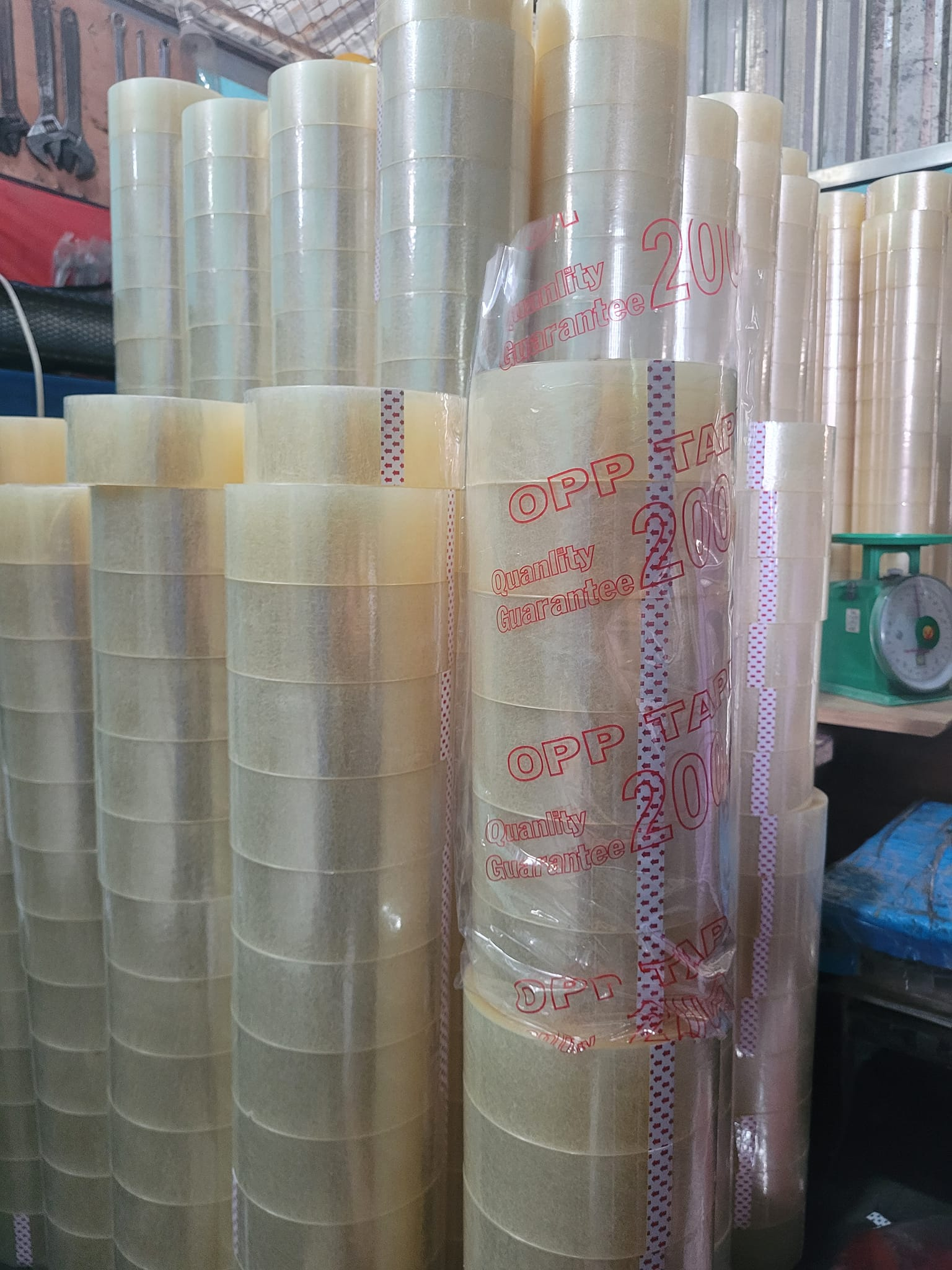 Combo 6 Cuộn Băng Keo Trong Hoàn Cầu Gói Quà 4.8cm 100ya 50mic, Băng Keo OPP Trong Đục Đóng Hàng