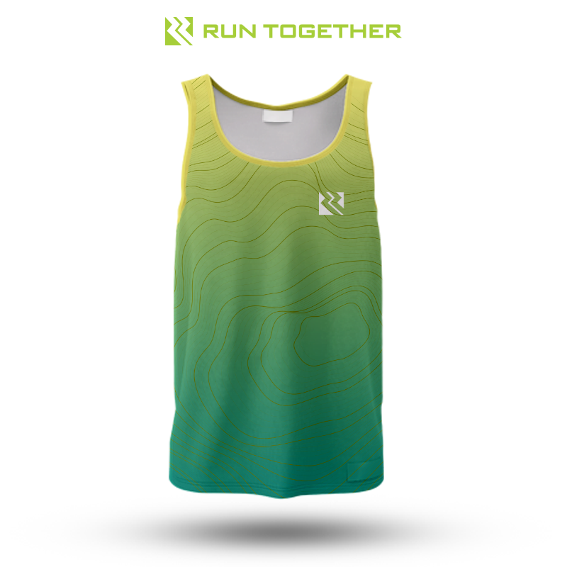 Áo Ba Lỗ Thể Thao Nam Nữ Run Together Thoáng Khí Thấm Hút Mồ Hôi