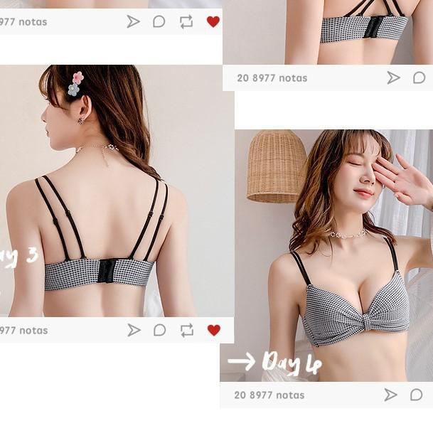 Áo ngực đúc su, áo lót nữ không gọng đệm vừa caro mặc được nhiều kiểu dáng AS/150