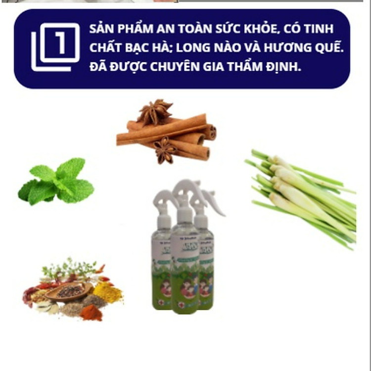 Chai Xịt Đuổi Muỗi Nanoz Dùng Trên Da An Toàn Với Trẻ Nhỏ Xịt Đuổi Muỗi Hương Thảo Mộc Sinh Học NANOL - Chống Muỗi, Côn Trùng, Tinh dầu Sả Chanh An Toàn Cho Gia Đình