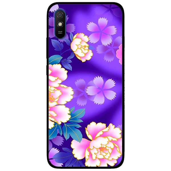 Ốp lưng dành cho Xiaomi Redmi 9 / Redmi 9A - Hoa Ánh Tím