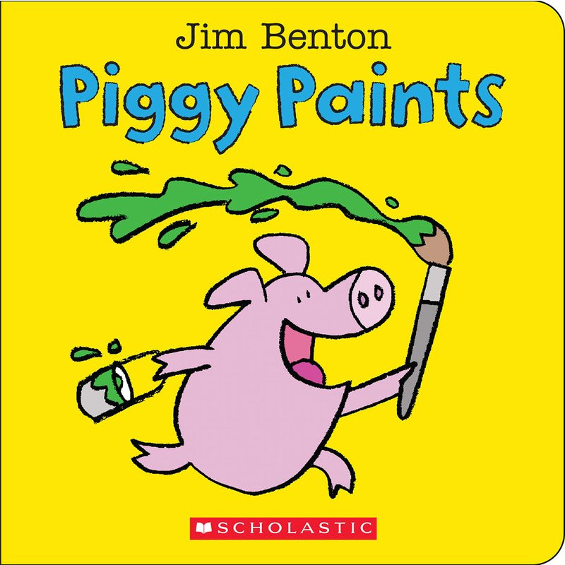 Piggy Paints: A Big &amp;amp; Little Book